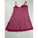 EXPRESS  Lingerie Slip Dress‎ Pink Lace Trim Sleeveless Mini Chemise Photo 1