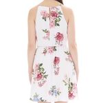 Iz Byer  Women's Floral Sleeveless Elastic Waist Ruffle Summer Dress‎ Size M # Photo 1