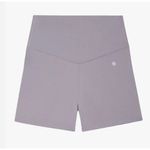 ANINE BING Lavender Biker Shorts Purple XS Compression Slimming High Waist Bike Photo 3