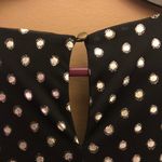 City Studios City Studio Polka Dot Foil Long sleeve Ruffle Dress Black Gold XS Photo 8