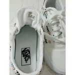 Vans Women's Sneakers Ward Pride Love Wins White Glitter Skate Size 6 Photo 4