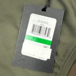 DKNY Bikini Bottoms Size Large Moss Green Seamed High Waist NWT Swim Beach Photo 4