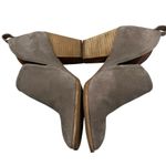Jeffrey Campbell  - Rosalee Ankle Bootie, Taupe Suede, Sz 7.5 Photo 5