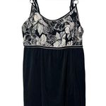 Avenue Black & White 20w One Piece Swim Dress‎ Photo 0