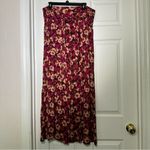 REWASH  Floral Wide Leg Pants with Tie Belt XL Photo 1