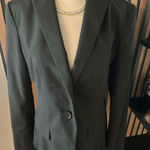 Ann Taylor  black blazer office wear work attire size 4 Photo 0