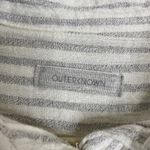 Outerknown  Womens Striped Linen Blend Long Sleeve Button Down Shirt Size S‎ Photo 1