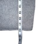 360 Cashmere NWT Skull Cashmere Turtleneck Gray Knit Cashmere Sweater XS Photo 5