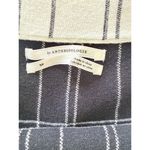 Anthropologie Kelley Plaid Fit Flare Black White Knit Pull On Mini Skirt Sz S Photo 3