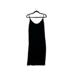 Everlane V-neck Strappy Midi Slip Black Dress Sz 10 Photo 2