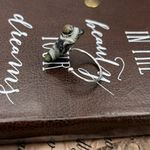 Unique HandCrafted Tumbled Green Moss Agate Bumpy Spot Swirled Oregon Coast Ring Photo 2