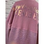 Disney Vacation Club Spirit Jersey Mickey Mouse Sweatshirt Sequins Large 2022 Photo 10