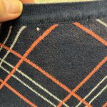 Charter Club Women's Navy and Pink Plaid Cardigan Photo 4