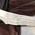 Eloquii NWT  Womens Brown Faux Leather Pants 22‎ Photo 3