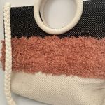 Time and Tru Womens Boho Tote Bag Ring Handle Crossbody Fringe Beach Vacation Photo 3