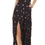 Flynn Skye  Maxi Dress Thigh Slit Floral Size S Photo 1