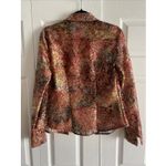 Oppio Jeans Womens 26 Lace Floral Cotton Jacket Made in Italy Indie Photo 8