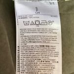 Banana Republic  Olive Green Soft Wash Pocket Denim Jean Button Down Shirt Top S Photo 4