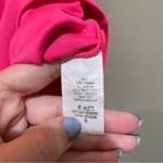 White Birch  strapless body suit top hot pink womens size small stretchy Photo 5