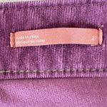 Pilcro and the Letterpress Pilcro Maroon Purple Button Up Cords Size 27‎ EUC Photo 1