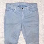 Michael Kors Women’s Mid-Rise Light Blue Izzy Cropped Skinny Jeans 8 Photo 1