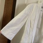 Jones Studio Dress Barn  White Linen Blend Blazer size 4 Photo 4