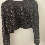 Boohoo Glitter Crop Top Photo 0