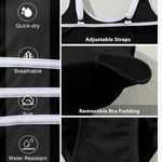 Women's One Piece Athletic Swimsuit Sports Cheeky High Cut Bathing Suit Black Size XL Photo 4