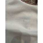 Lululemon White Racerback Athletic Sports Bra Size 8 Preloved Photo 4