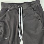 FIGS  Womens Zamora Jogger Scrub Pants Size S Black W18SW2005P Photo 3