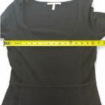 Victoria's Secret  Black Knit Dress Long Sleeve Scoop Neck Medium‎ M Photo 5