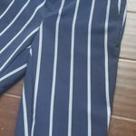 Old Navy  navy blue and white stripe Pullon pants size 4 new but ripped the tags Photo 1