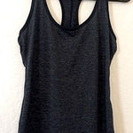 Old Navy  black and grey striped workout tank, women’s size small Photo 0
