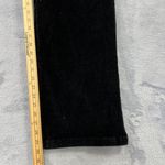 Erika  Fine Corduroy Pants Womens 14 Black Straight Fit Wide- Leg Business Career Photo 5