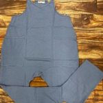 NEW! Women's Medium Blue Hot Shot Onesie Jumpsuit Romper Size SMALL Photo 0