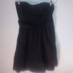 Janette Plus L Strapless Black Formal Mini Dress Funeral Size L Photo 1