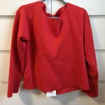 Nordstrom Red Bow Tie Knit Sweater Medium NWT Photo 0