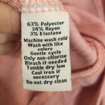 Juicy Couture Woman’s Keyhole Cutout Raglan Pink Top Size Medium Photo 2