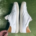 Victoria Berlin Womens White & Tan Leather Sneakers Size 40 US Size 9 Lace Photo 4