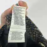 H&M  Pencil Skirt 8 Black Boucle Ruffle Tweed Old Money Office Chic Dark Academia Photo 3