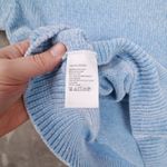 Tommy Bahama St. Luna Chenille Long Sleeve Sweater Blue Women's Medium Soft Photo 5