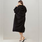 [Nap Loungewear] Black Pullover Hoodie Dress Photo 2