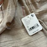 Free People  Boogie Down Linen Mini Dress Size Medium Photo 11