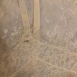 No Boundaries  Womens Plush Cami Top Size Medium 7-9 Juniors Ivory NWD Photo 6