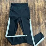 FILA  XS Performa Forza Contrast 7/8 Black White Leggings Photo 0