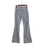 SheIn Y2K Light Wash Flare Split Bottom Jeans Size Women's 6 Photo 2