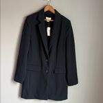 Anthropologie NEW  Maeve Slim Straight Longline Blazer 6 Photo 2