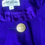 Bill Alvira Wool Skirt Suit Purple Size 8 Photo 4