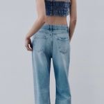 ZARA Jean Shirt Photo 4