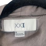Xxi Brown Waterfall Opened Front Slouchy Long Sleeve Cardigan Jacket Women Sz 8 Photo 6